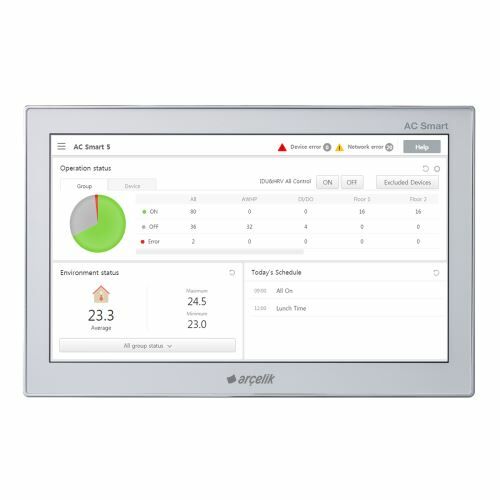 Arçelik PACS5A000 Merkezi Kumanda 128 İç Ünite
